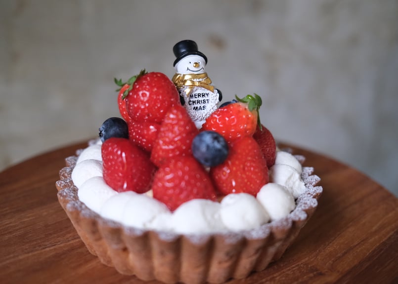 クリスマス 店頭受取限定】3種のいちごタルト | いちご大福と茶菓のお