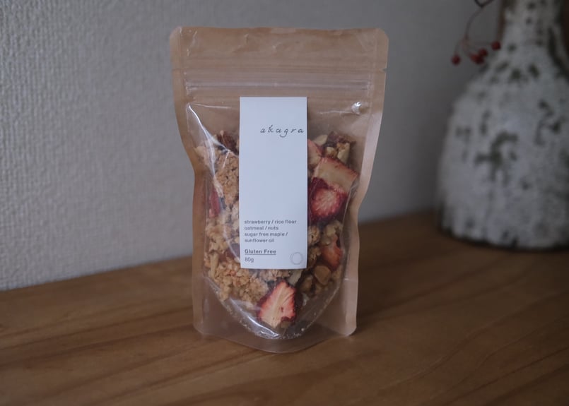 akagra【いちごのグラノーラ】 | いちご大福と茶菓のお店 あか