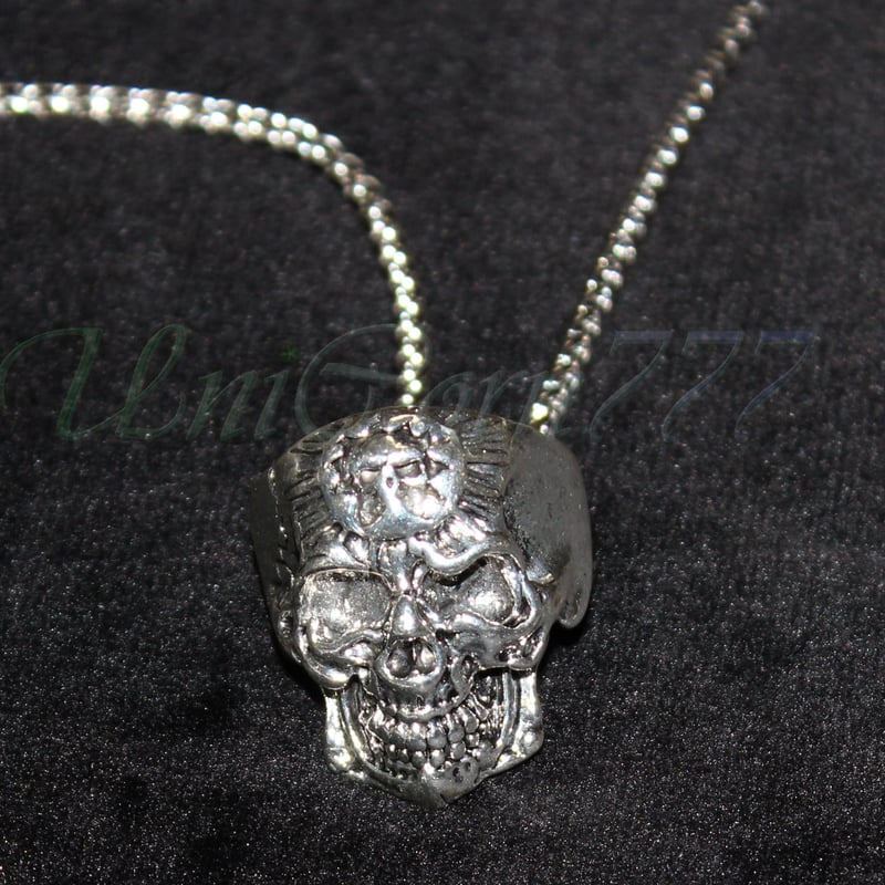 絶版貴重　旧メガリング　指輪　ネックレス　インフェルノX 1Pオマケ　カロスxy ローズゴールド 11.5mm フィガロネックレス ステンレス 喜平