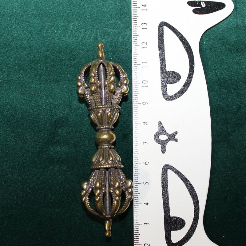 A★限定一点品金剛杵無病息災財運オルゴプレート 九鈷杵（くこしょ）（金剛杵） [UNIO21000137] | UniCorn777