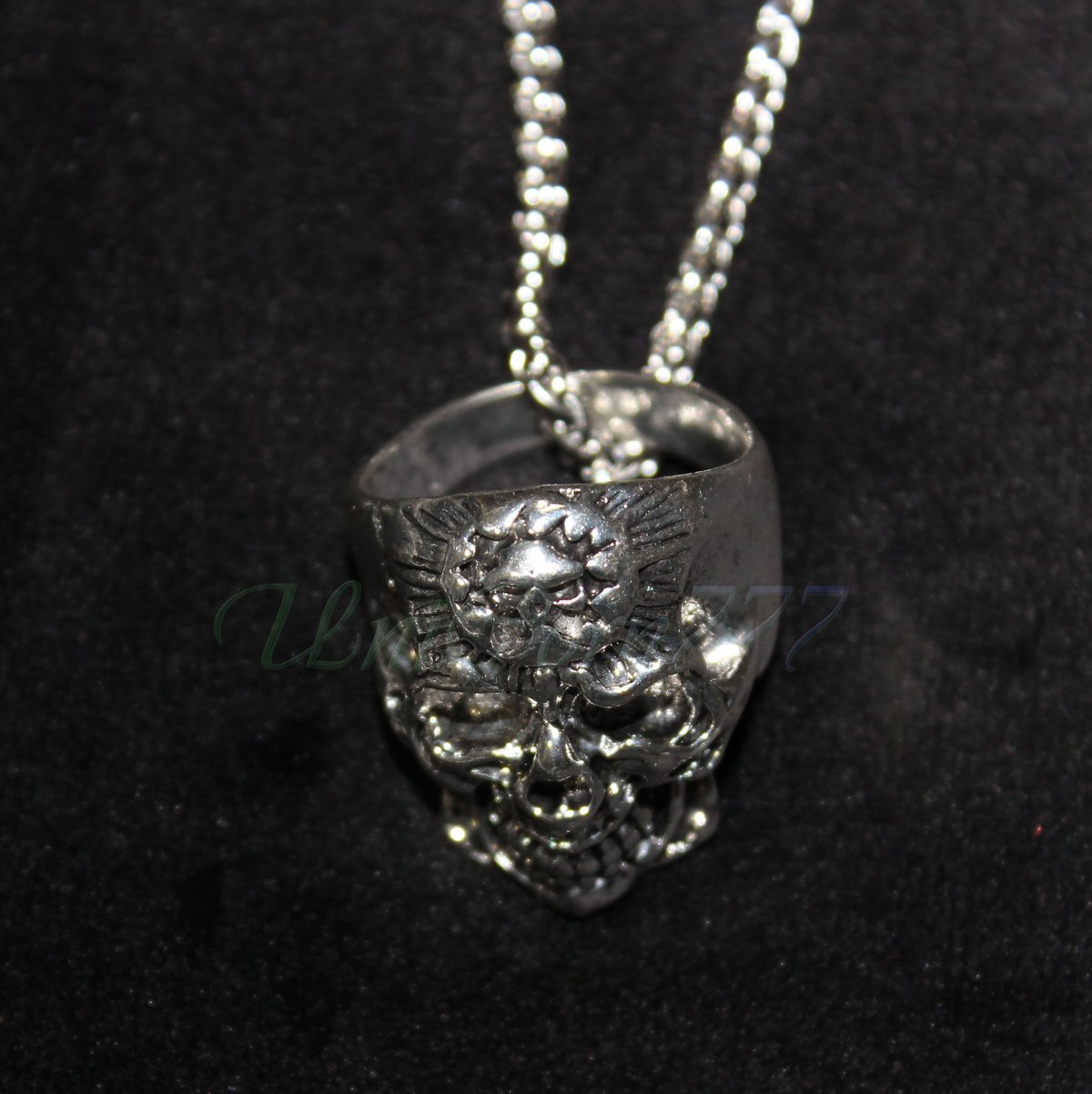 地獄の骸骨戦士 リングネックレス [UNIA21000193] | UniCorn777