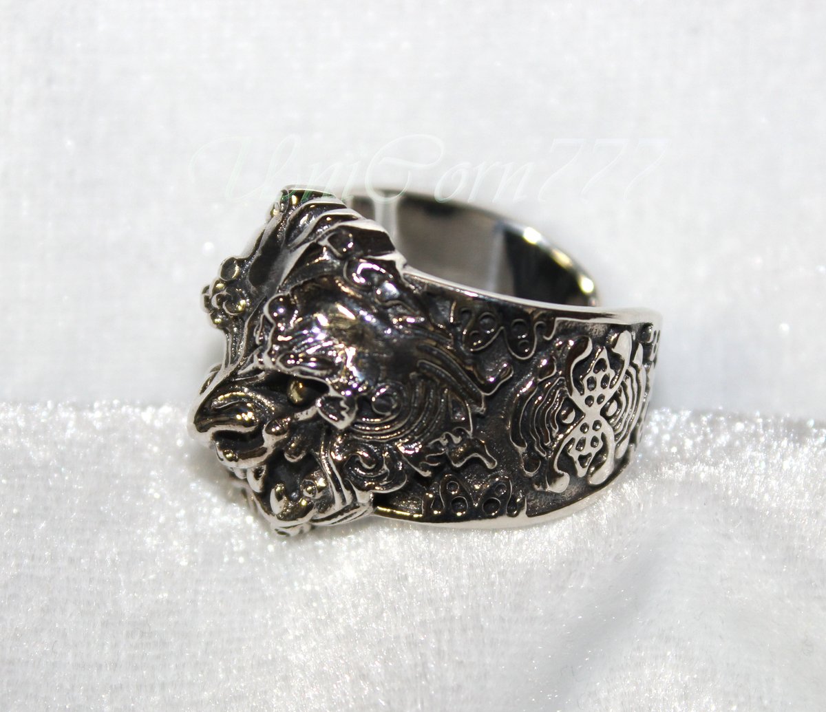 獣魔王の指輪（サイズフリー)(S925銀製品） [UNIA21000135] | UniCor