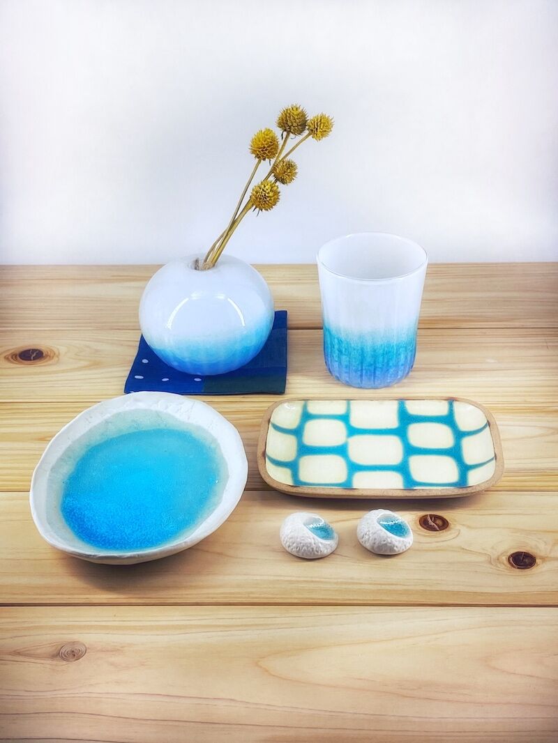 新品 工房あめつち 花柄箸置き 5点セット 新品 工房あめつち 花柄箸置き 5点セット（九谷焼 野菜デザイン
