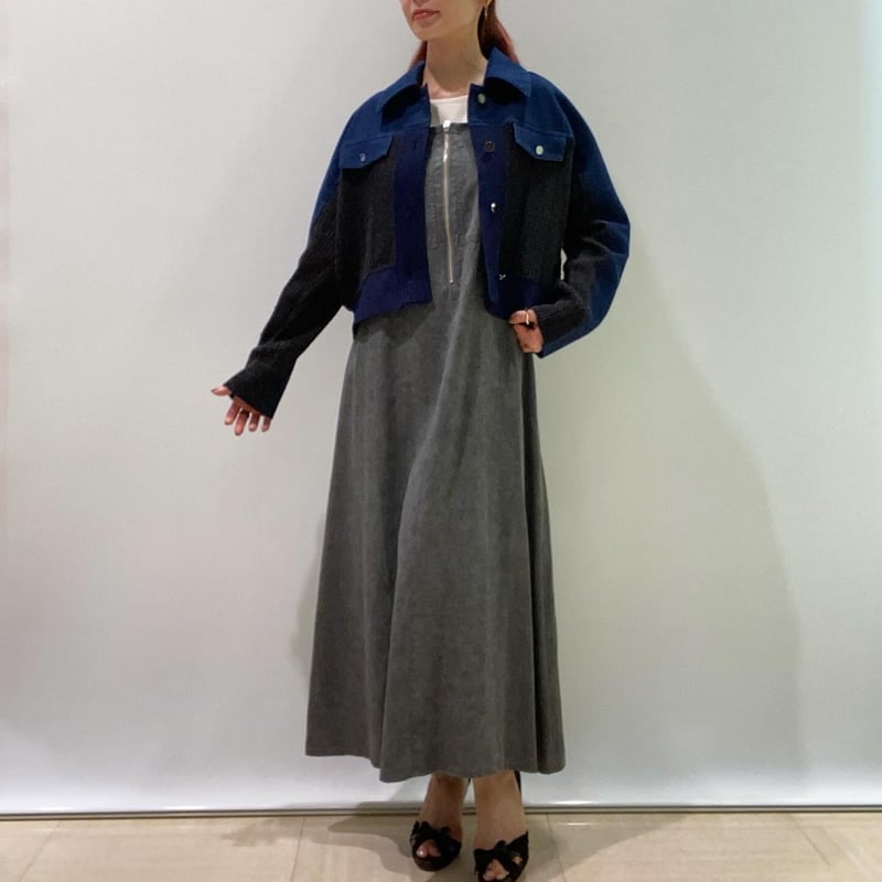 ヒステリックグラマー デニム ニット切替 ジャケット フリー 2ND TYPEデニムジャケット|HYSTERIC GLAMOUR MEN | HYSTERIC