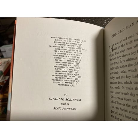 Ernest Hemingway 「THE OLD MAN AND THE SEA」