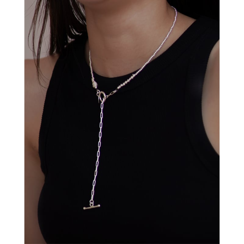 【 】Braided Link Necklace 編込みリンクネックレス Linkage | ALY