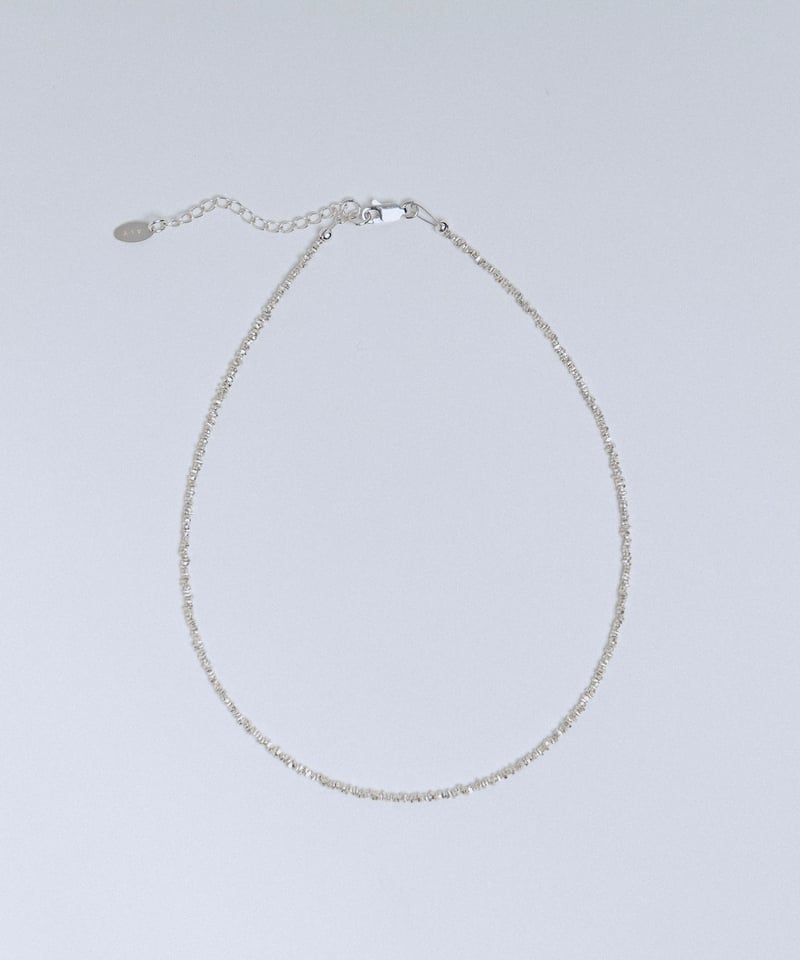 シルバー ビーズネックレス ALY Chip / silver | ALY