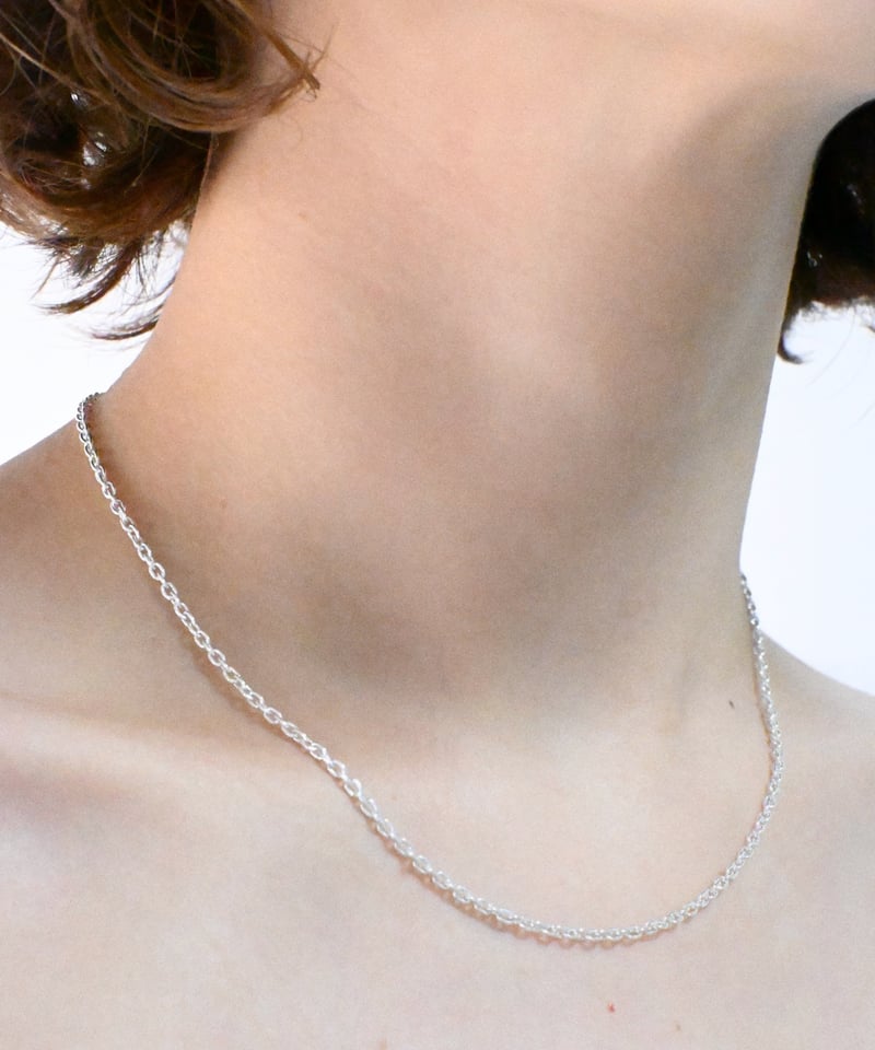 シルバー ビーズネックレス ALY Cable chain | ALY