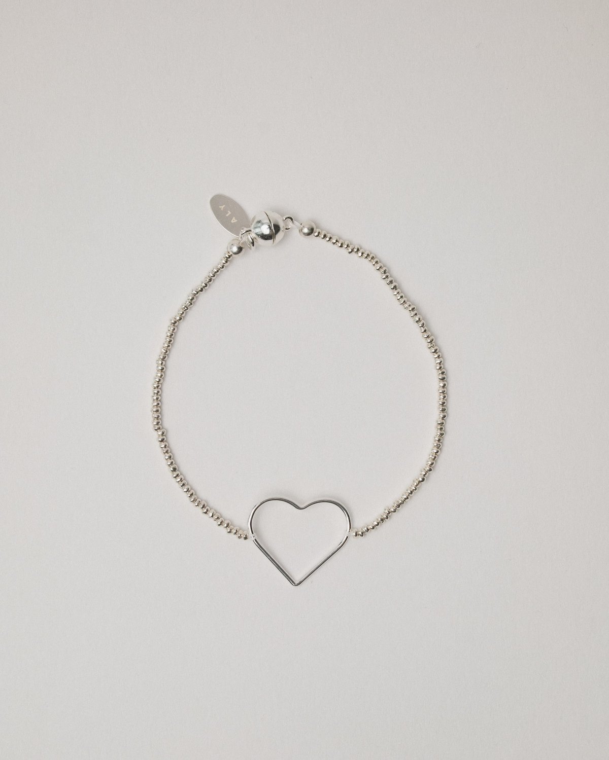 ハートブレスレット カレンシルバー あこや真珠 Ur Jewelry Eliou Bord bracelet | ALY