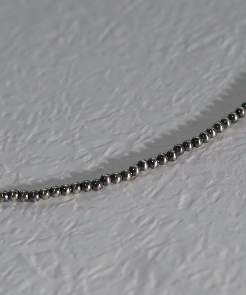 ナバホパール　2mm 60cm ナバホパール 2mm 60cm 真珠のネックレス 男性