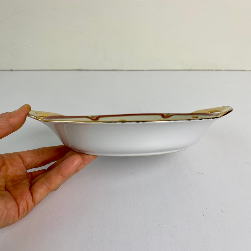 アンティーク オールドノリタケ 耳付き金彩皿 | 冥王星