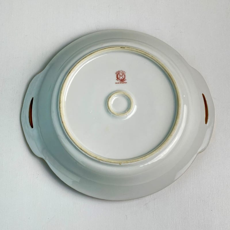 アンティーク オールドノリタケ 耳付き金彩皿 | 冥王星