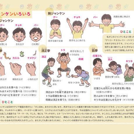 手・顔・からだでおはなし