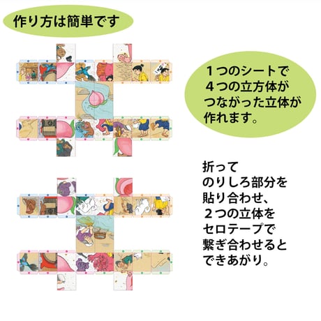 おはなしおもちゃ桃太郎パズル（単品）