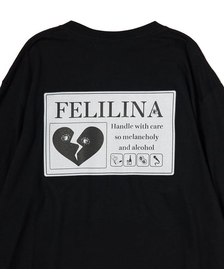 【Felilina】LOGO ロングスリーブTシャツ