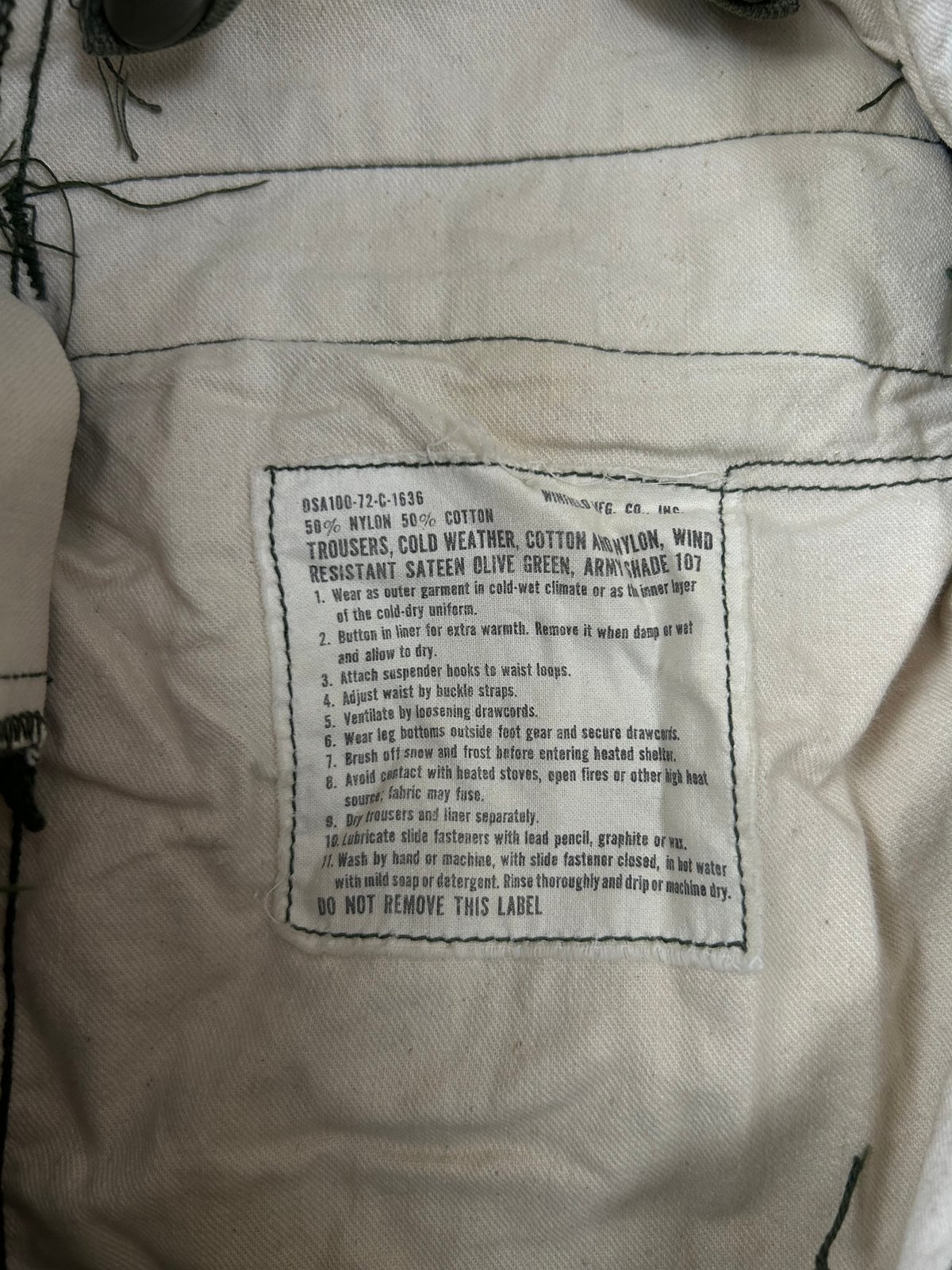70's 米軍実物 M-65 フィールドカーゴパンツ SMALL-REGULAR | SORE