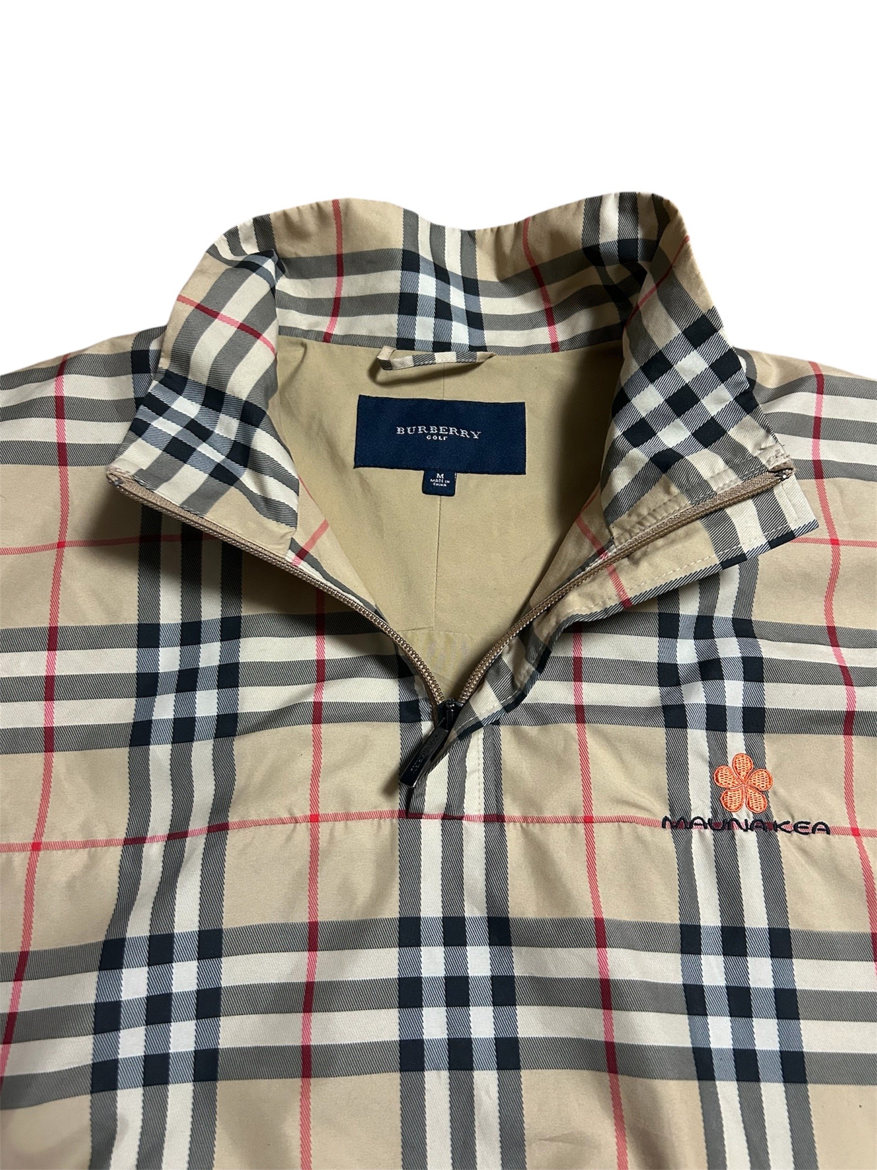 BURBERRY GOLF ノバチェック ライナー付き ステンカラージャケット original