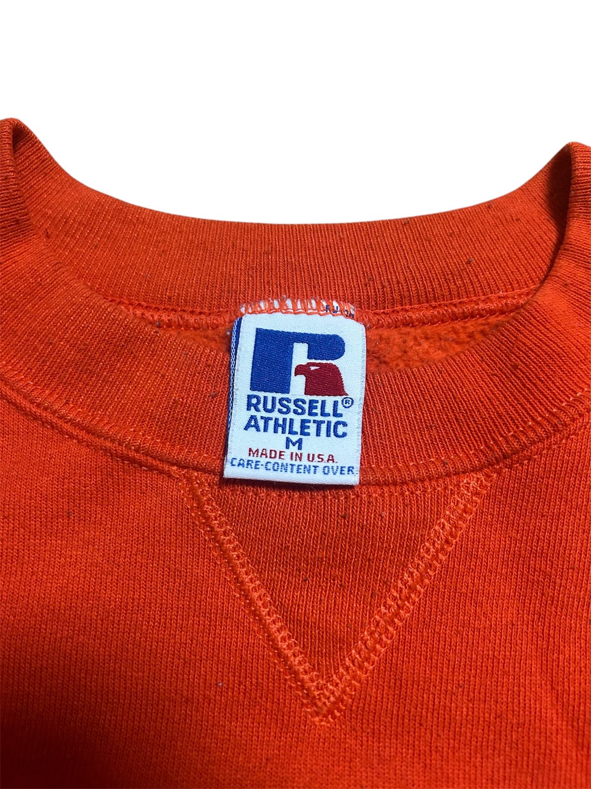 90's USA製 前Vガゼット Russell ATHLETIC カレッジスウェット 90's USA製 前Vガゼット Russell ATHLETIC カレッジスウェット