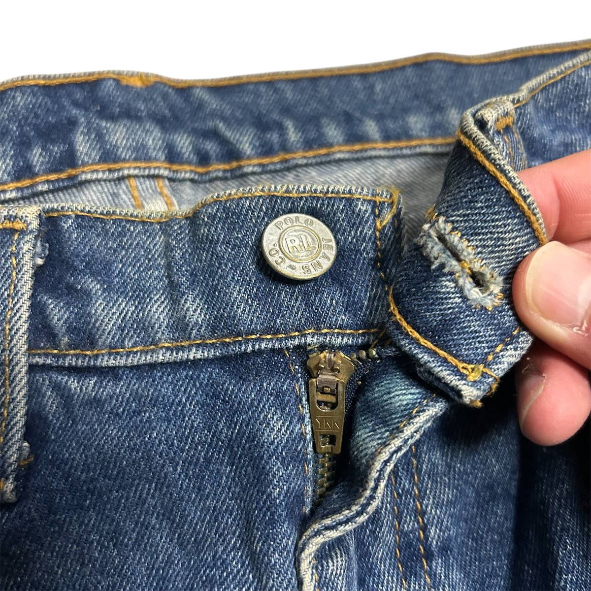 90's RALPH LAUREN POLO JEANS CO. デニムパンツ ジーンズ W3