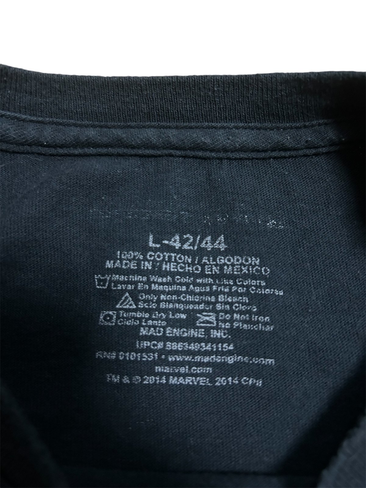 公式 アメイジングスパイダーマン2 ムービー Tシャツ L ブラック