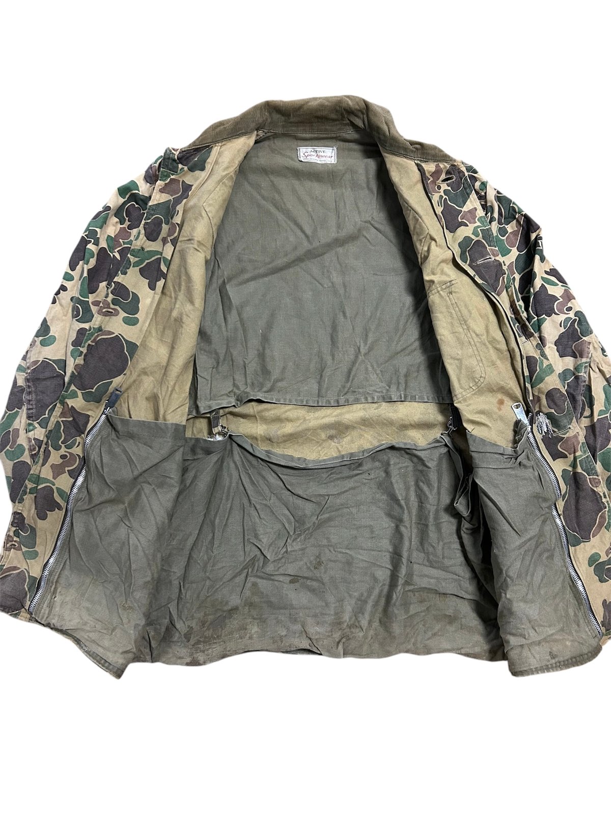 70's vintage ダックハンターカモ ハンティングジャケット 迷彩 TALON