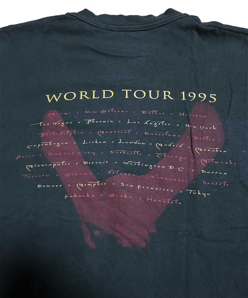 90's VAN HALEN BALANCE WORLD TOUR 1995 バンドTシャツ 90's VAN HALEN BALANCE WORLD TOUR 1995 バンドTシャツ