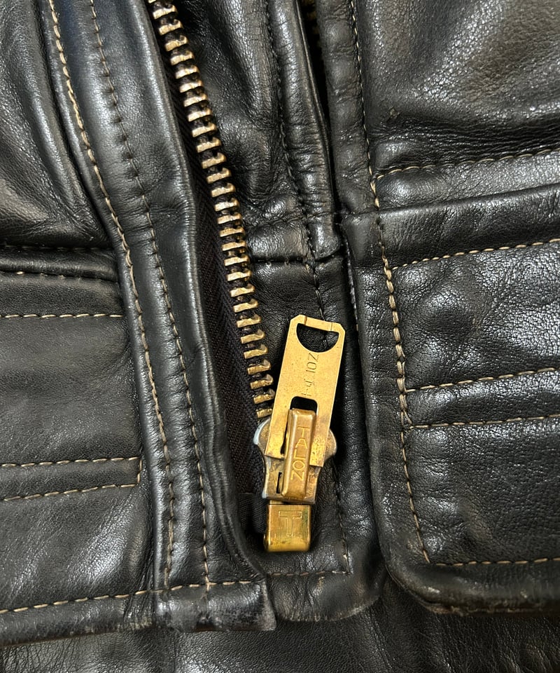 カウレザーシングルライダース Made in USA TALON ZIP カウレザーシングルライダース Made in USA TALON ZIP