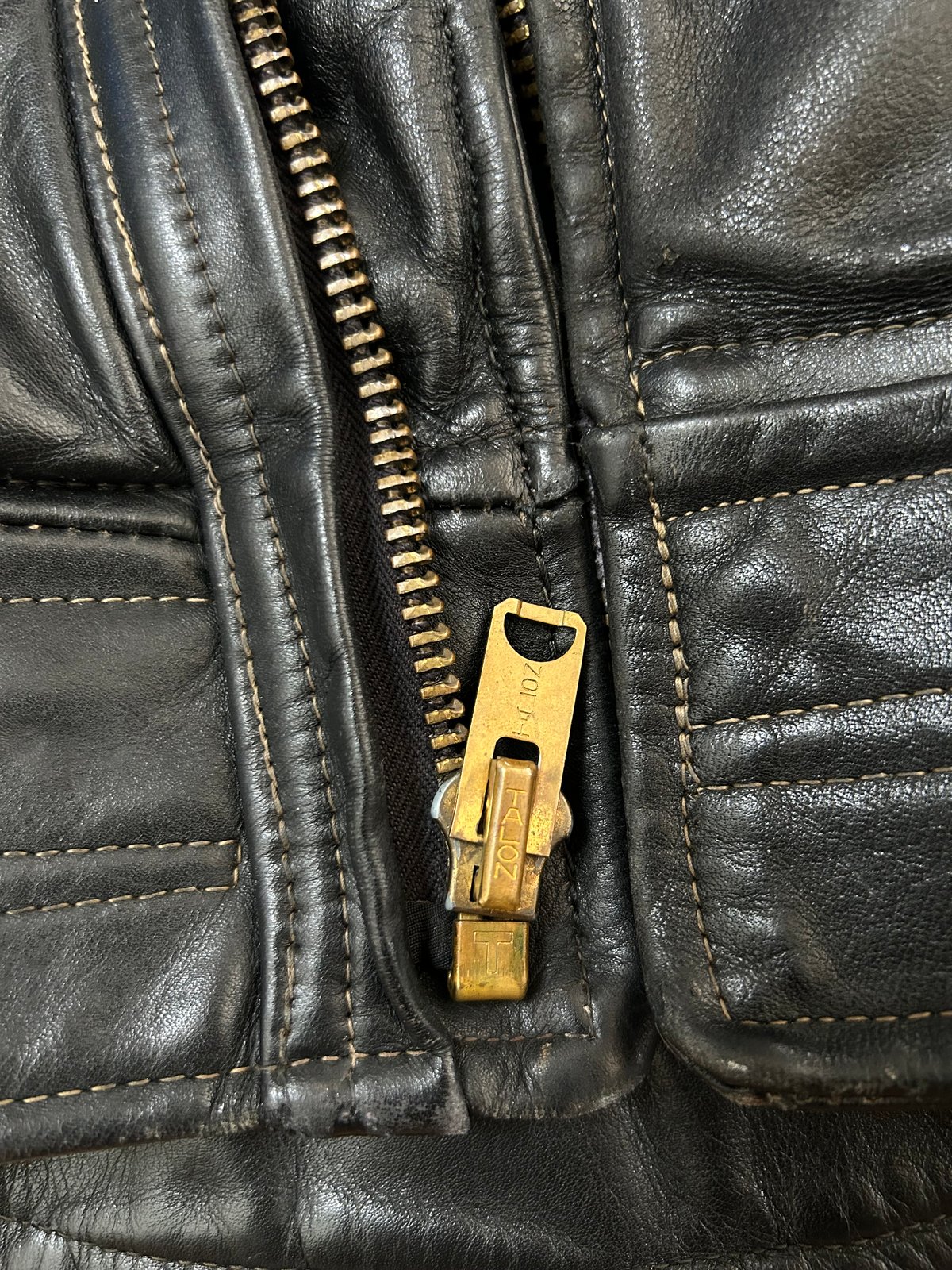 50's vintage TALONジップ ダブルライダース レザージャケット L 50's vintage TALONジップ ダブルライダース レザージャケット L