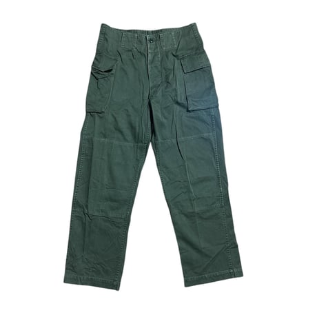 80's防衛庁 陸上自衛隊 ボタンフライ ミリタリーカーゴパンツ 旧型戦闘服
