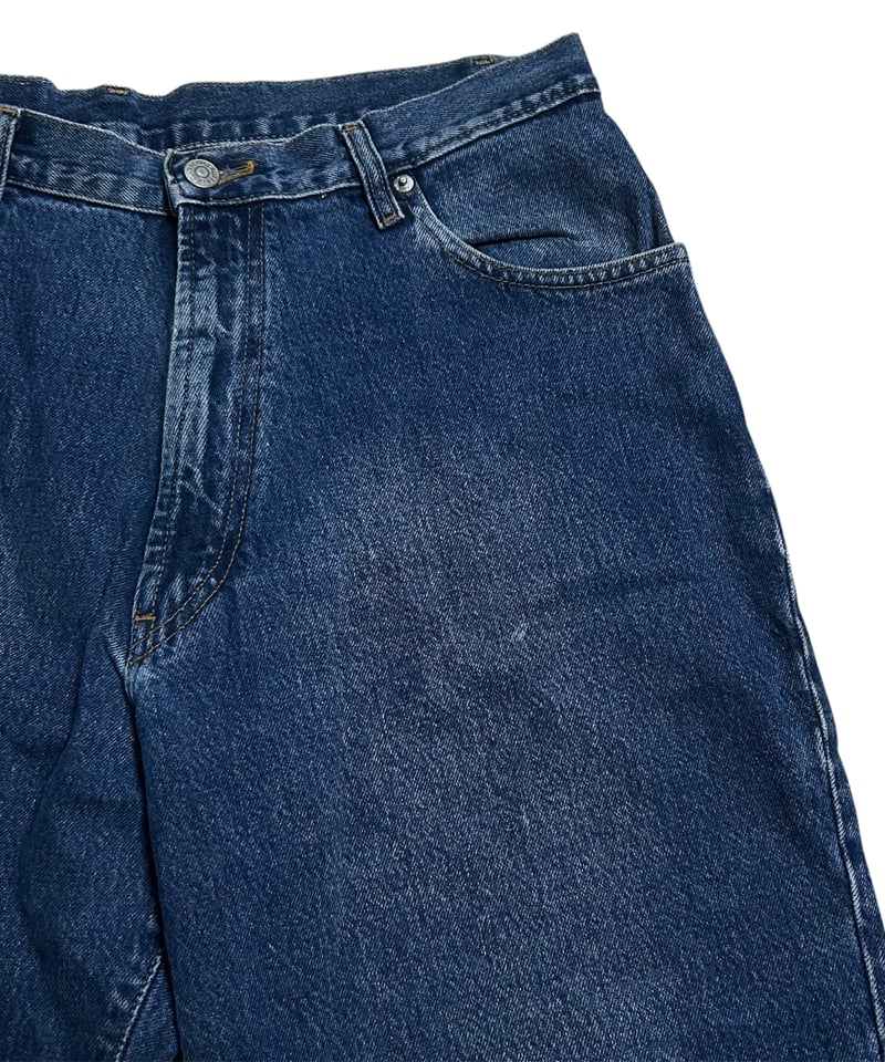 90's USA製 RRL ダブルアールエル デニムパンツ ジーンズ 革 90's USA製 RRL ダブルアールエル デニムパンツ ジーンズ 革