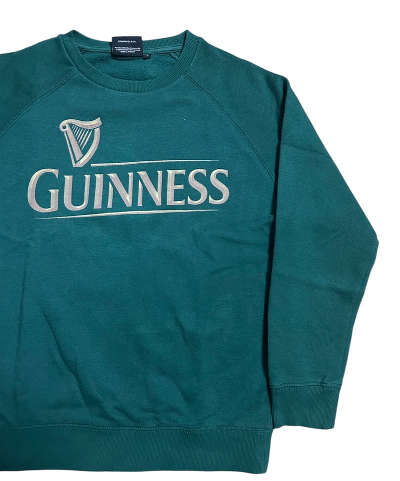 MICA&DEAL 新品未使用　REWARDS トレーナー スウェット　グリーン 企業ロゴ GUINNESS ギネス スウェット トレーナー ビール