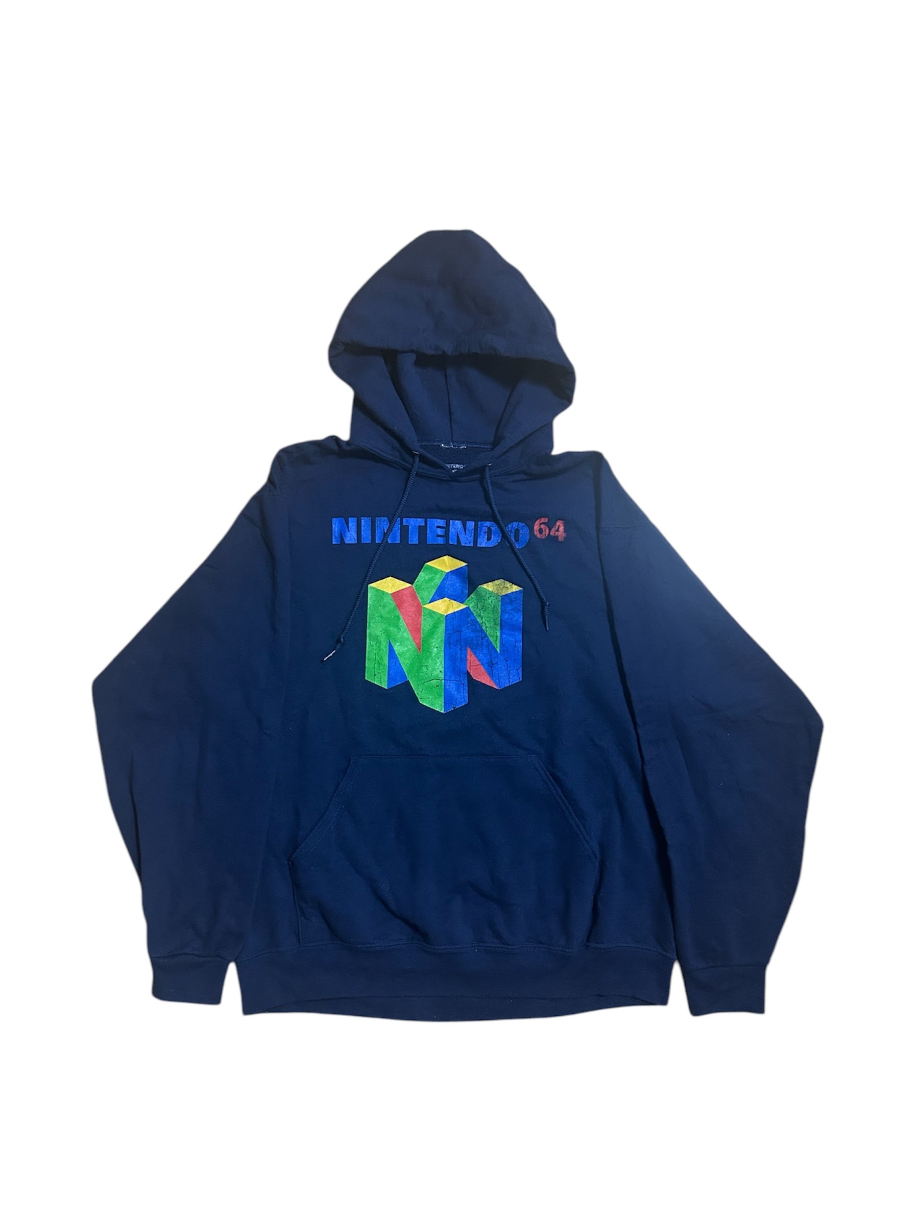 ニンテンドー64 パーカー　ブラック　Lサイズ　スウェット original