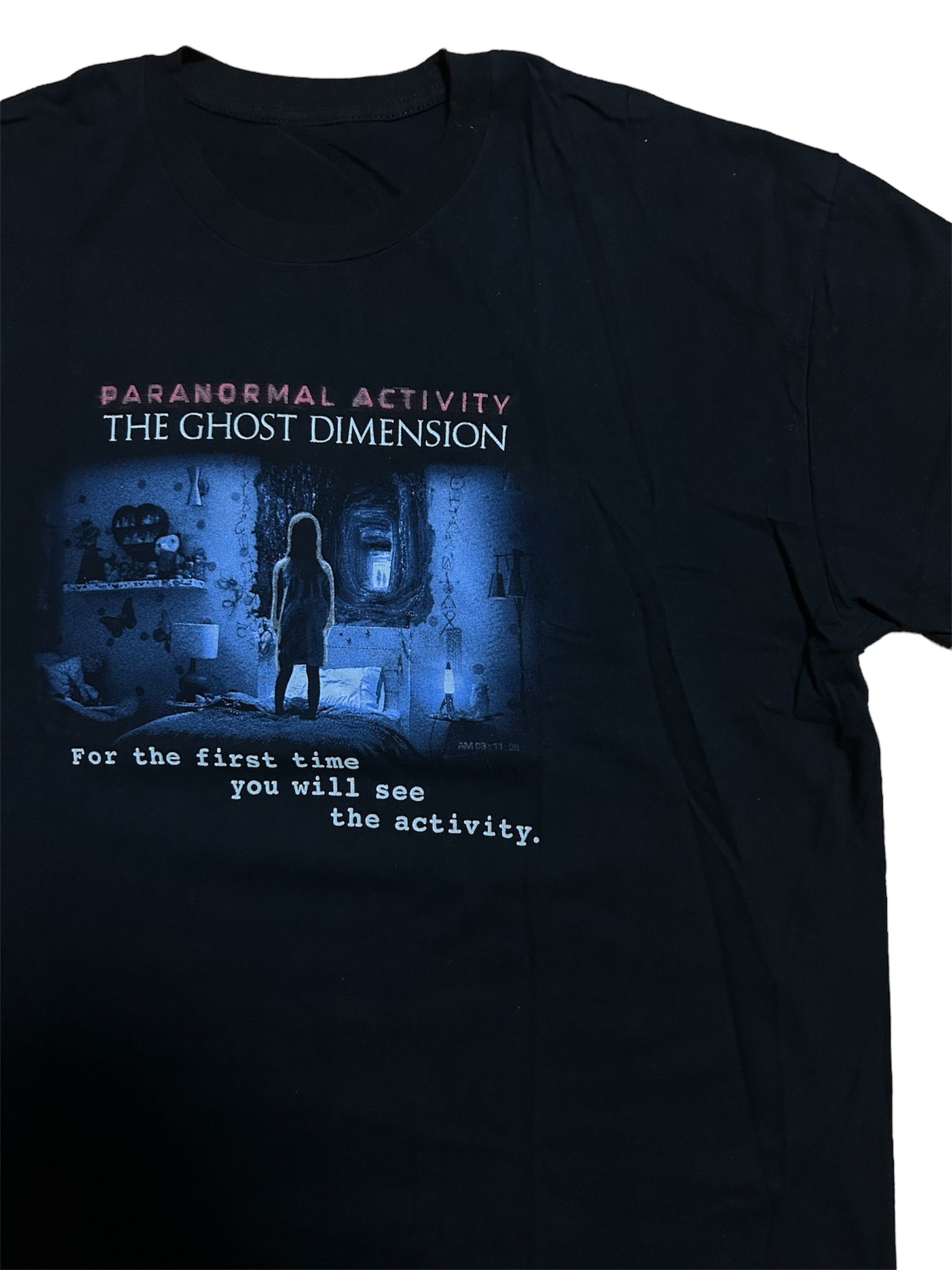 L*a様 パラノーマルアクティビティ　Tシャツ　XLサイズ　黒 ホラー original