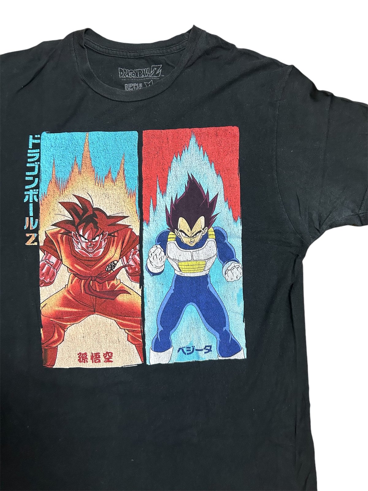 US古着 DRAGON BALL Z ドラゴンボール 孫悟空×ベジータ Tシャツ US古着 DRAGON BALL Z ドラゴンボール 孫悟空×ベジータ Tシャツ