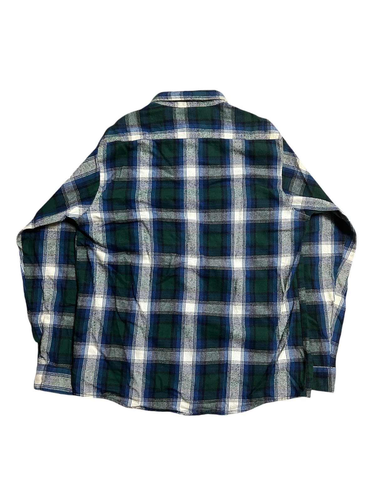 90's FIVE BROTHER ヘビーネルシャツ チェック柄 TALLMAN L