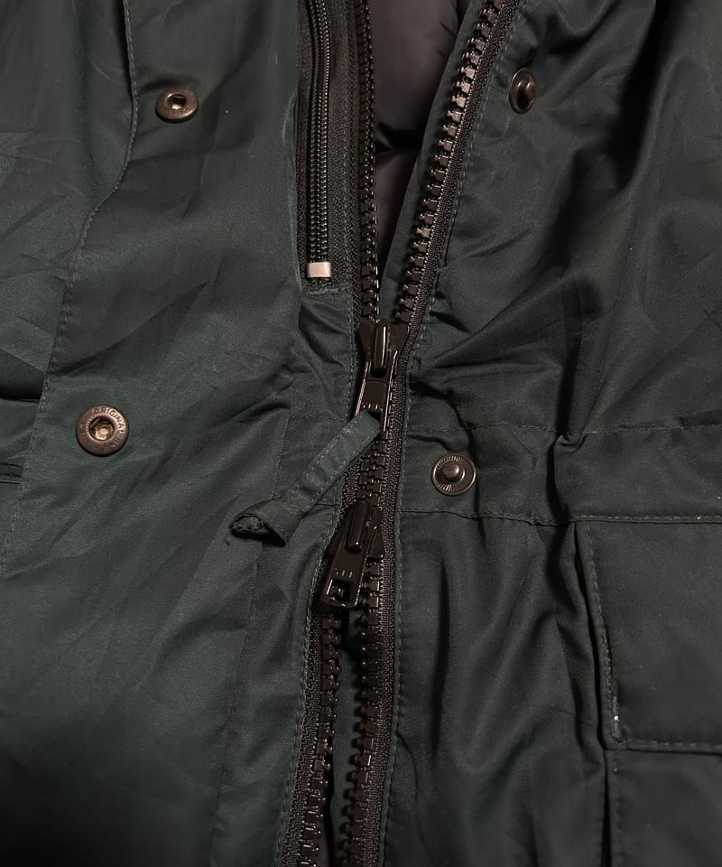 90's Eddie Bauer ダウンジャケット ダウンコート ダークグリーン