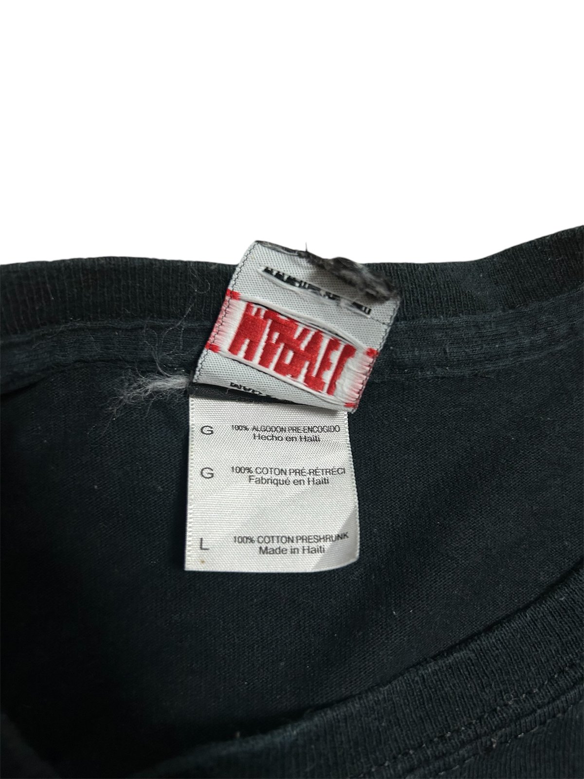 00's MARVEL アメコミ ムービー Tシャツ L ブラック アイアン 00's MARVEL アメコミ ムービー Tシャツ L ブラック アイアン