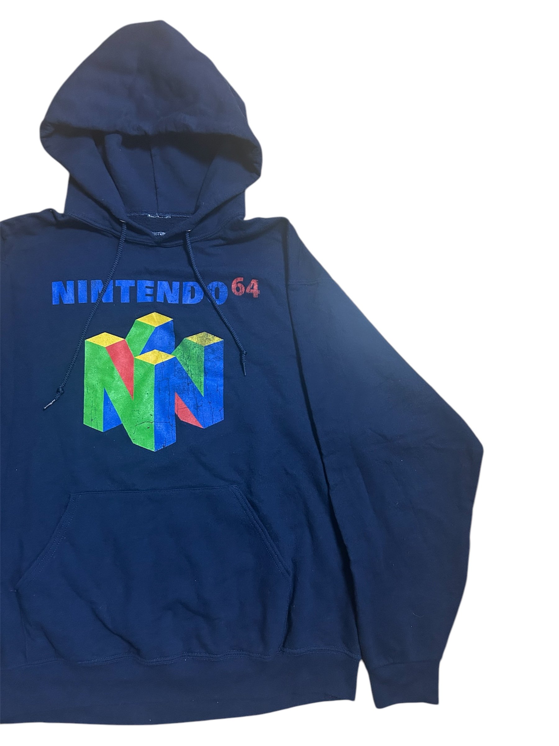 ニンテンドー64 パーカー　ブラック　Lサイズ　スウェット original