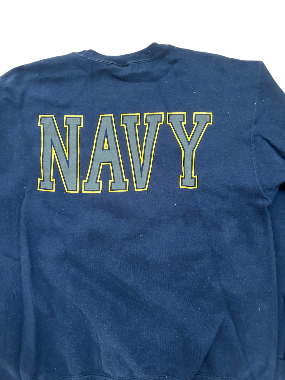 SOFFE USA製 US NAVY 両面リフレクタープリント スウェット アメリカ 