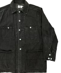 USA製 ステンシル入り ワークジャケット XL グリーン系 | SORE EYES