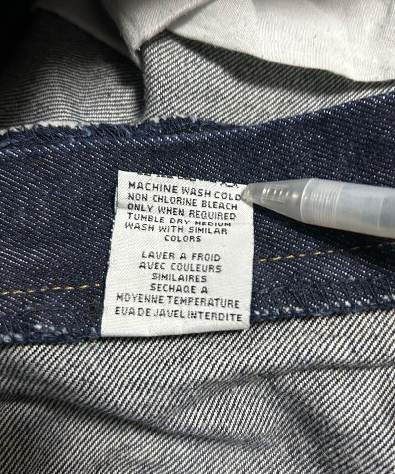 90's RALPH LAUREN POLO JEANS CO. デニムペインターパンツ 濃紺