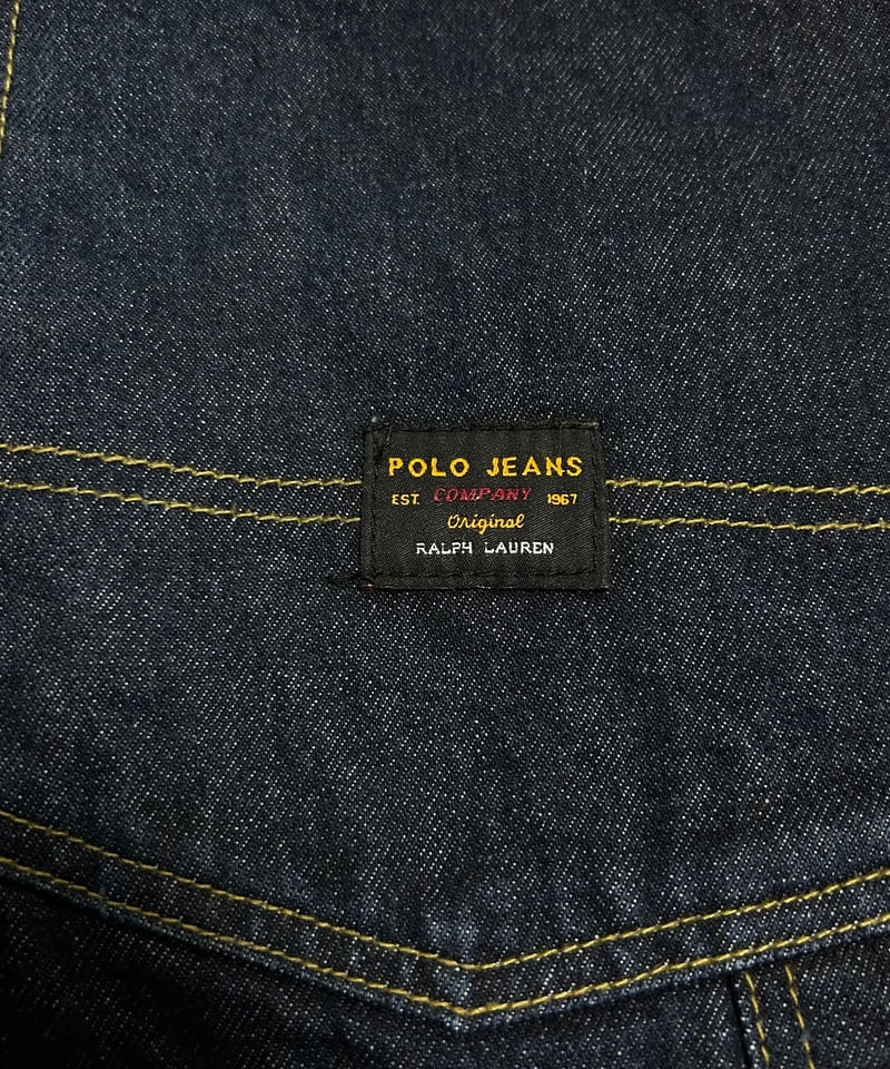 90's RALPH LAUREN POLO JEANS CO. デニムペインターパンツ 濃紺