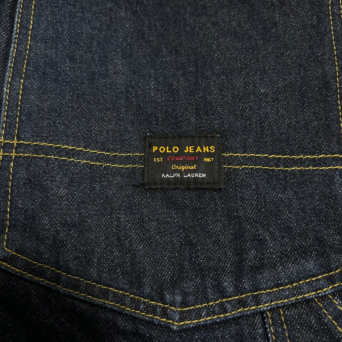 90's RALPH LAUREN POLO JEANS CO. デニムペインターパンツ 濃紺