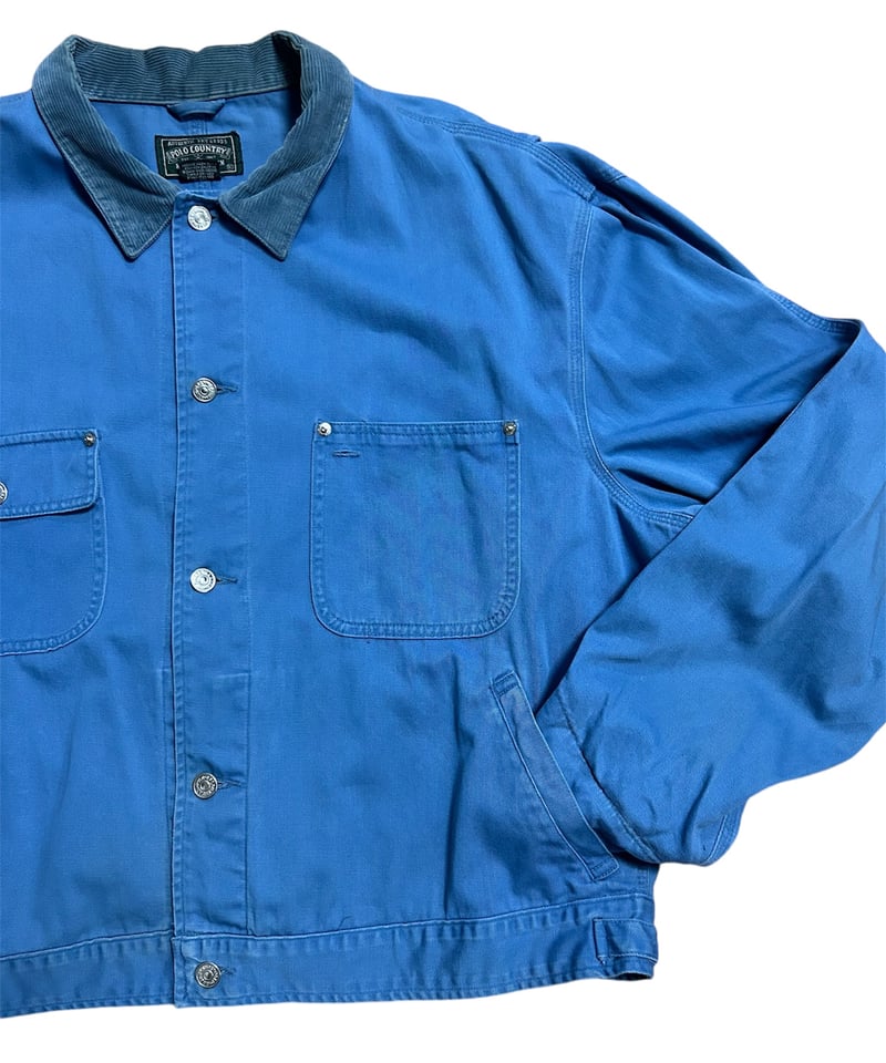 80's USA製 POLO COUNTRY RALPH LAUREN コットン トラッカージ 80's USA製 POLO COUNTRY RALPH LAUREN コットン トラッカージ