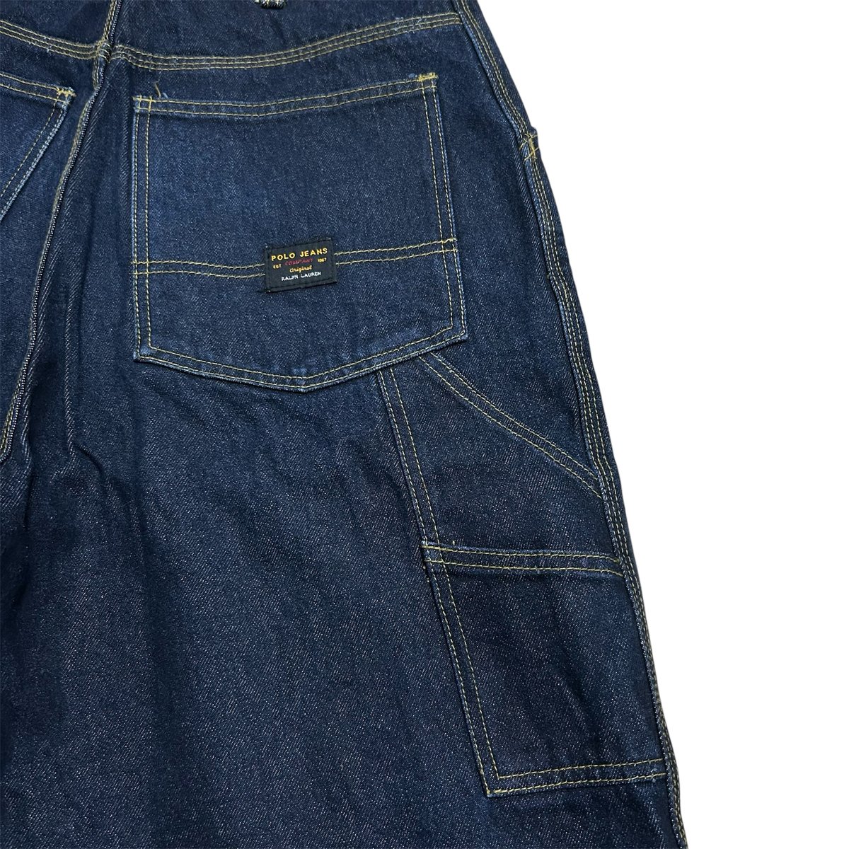 90's RALPH LAUREN POLO JEANS CO. デニムペインターパンツ 濃紺