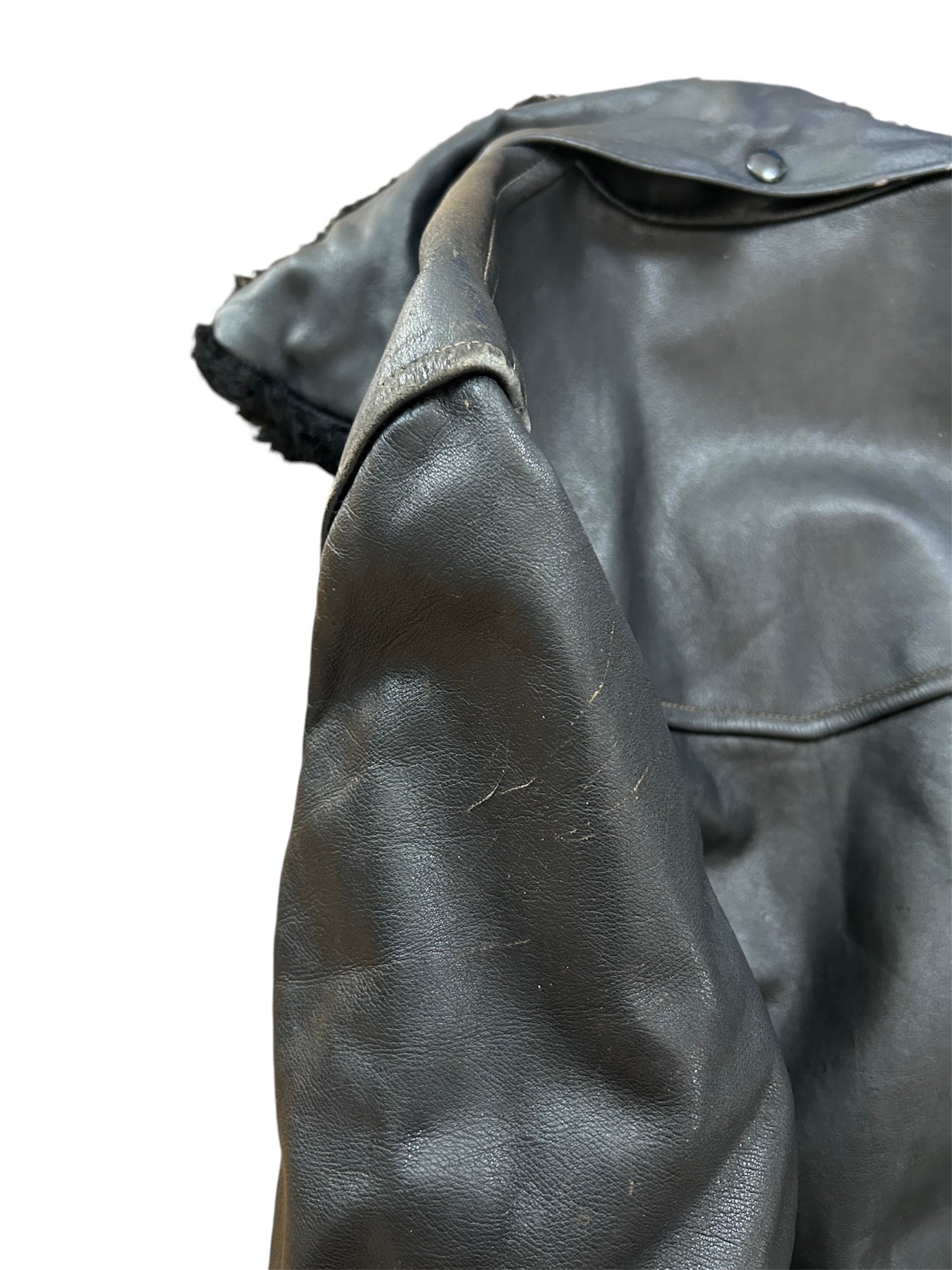50's vintage TALONジップ ダブルライダース レザージャケット L相当