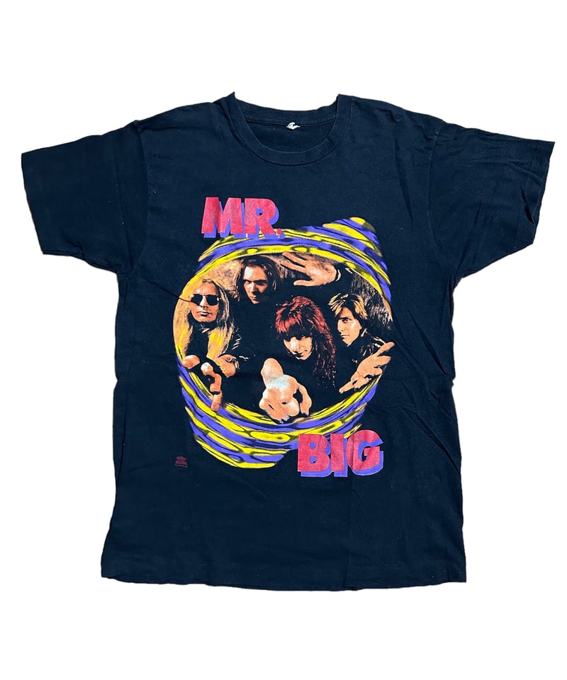 90's MR.BIG ミスタービッグ BUMP AHEAD TOUR バンドTシャツ L 90's MR.BIG ミスタービッグ BUMP AHEAD TOUR バンドTシャツ L