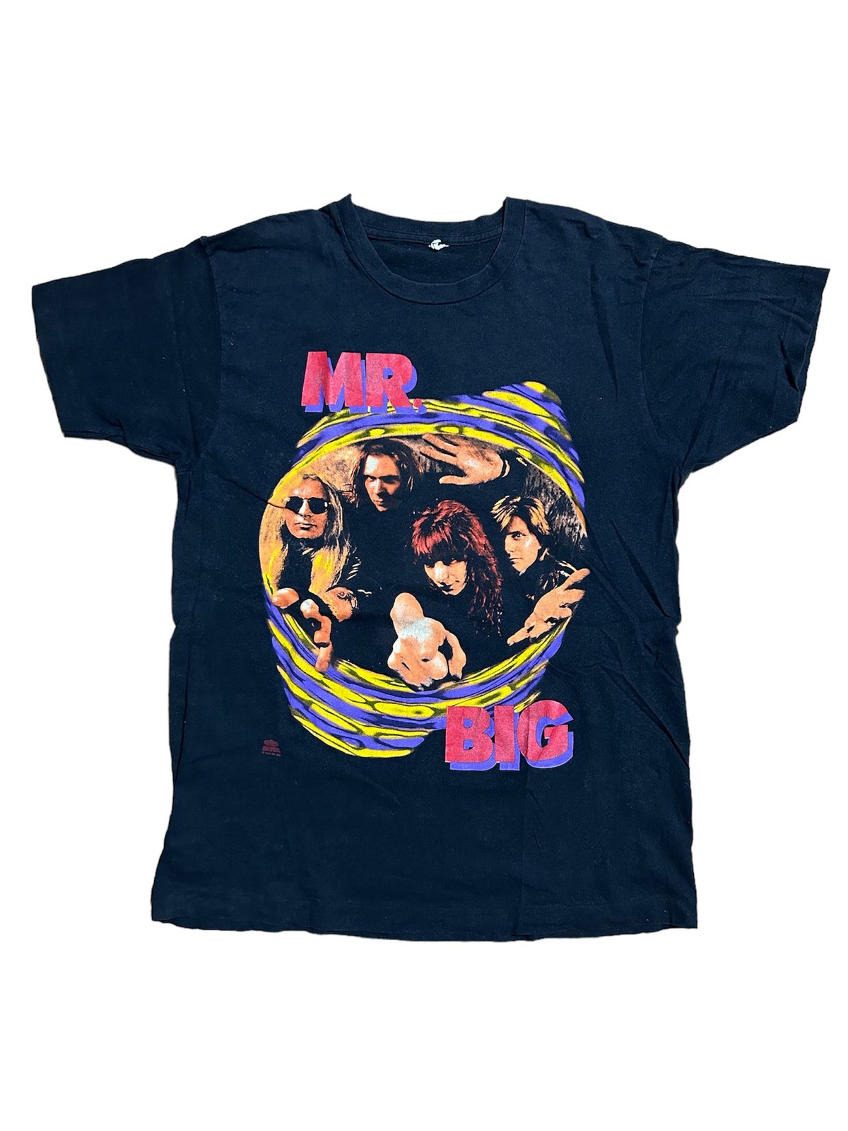 90's MR.BIG ミスタービッグ BUMP AHEAD TOUR バンドTシャツ L 90's MR.BIG ミスタービッグ BUMP AHEAD TOUR バンドTシャツ L