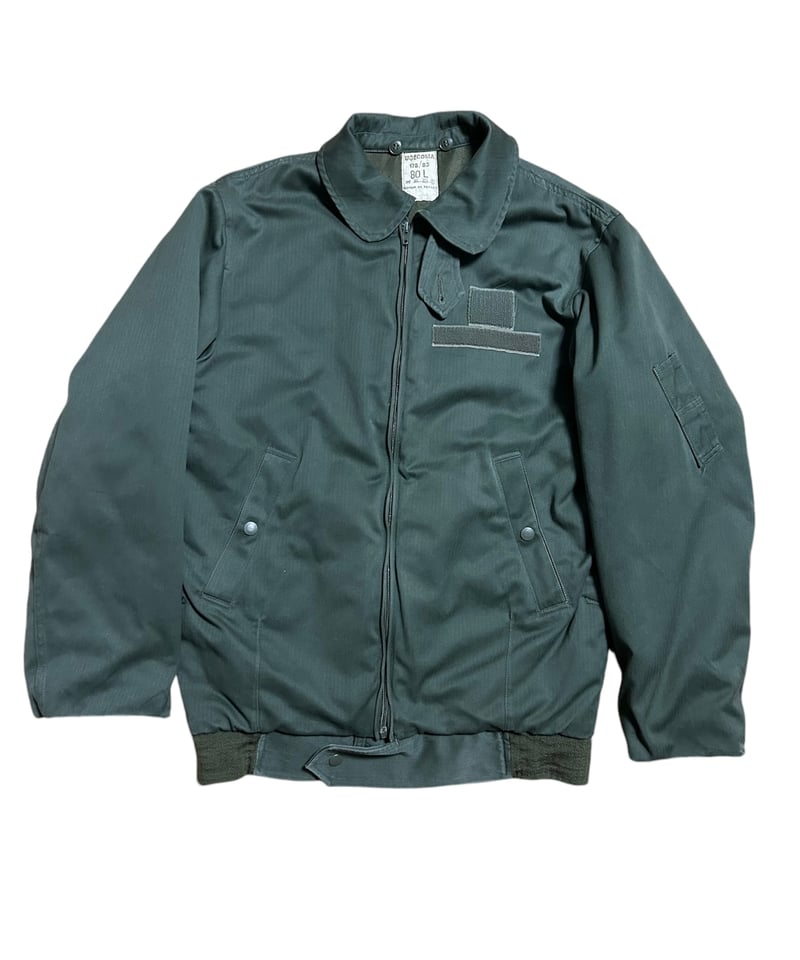 80's vintage フランス軍 フライトジャケット ヘリンボーン M-L 80's vintage フランス軍 フライトジャケット ヘリンボーン M-L