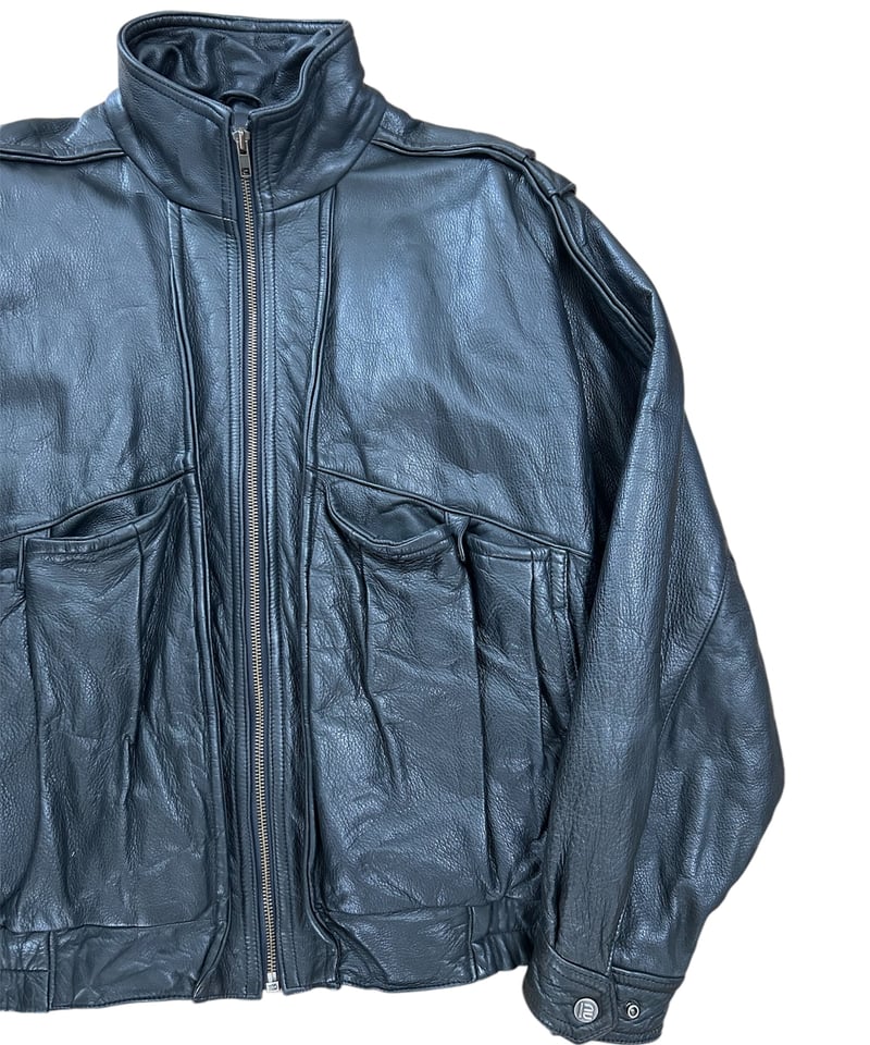 90's Robert Comstock レザージャケット シングルライダース 38 90's Robert Comstock レザージャケット シングルライダース 38